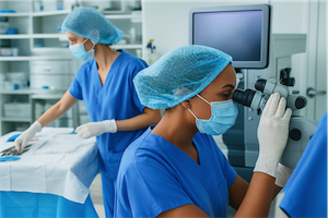 Infirmière en ophtalmologie