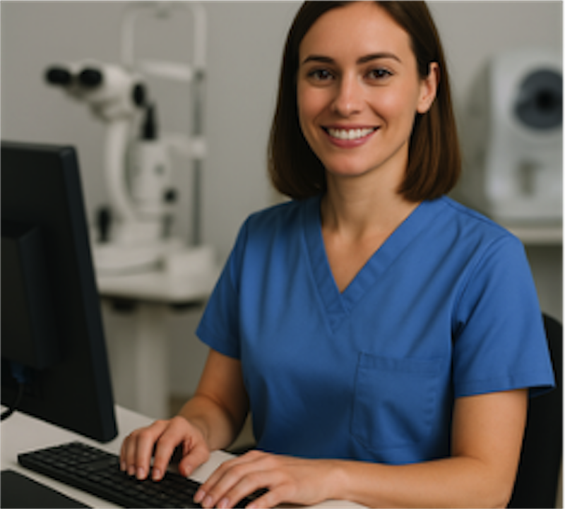 Avantages et objectifs de la formation AideOphta Secrétaire en Ophtalmologie :