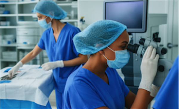 Infirmière en ophtalmologie